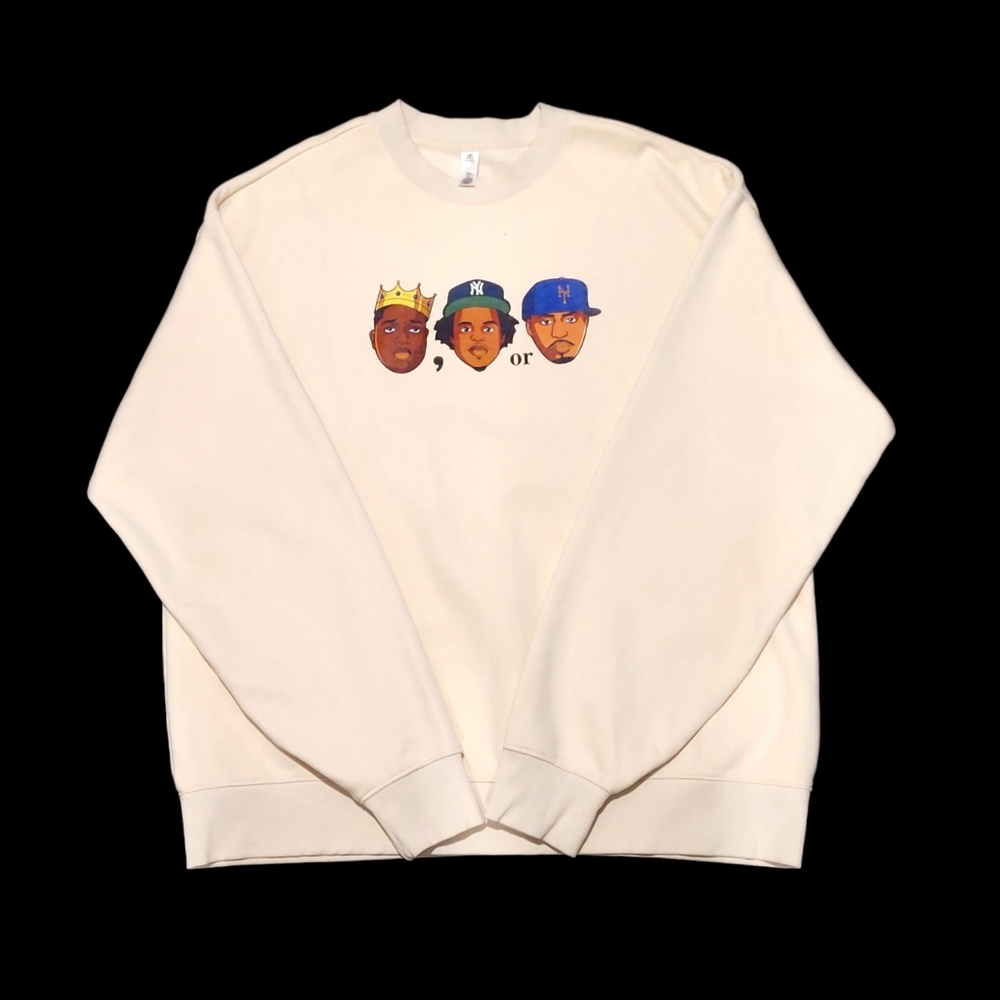 AS COLOUR SWEATER HEAVY CREW - USED